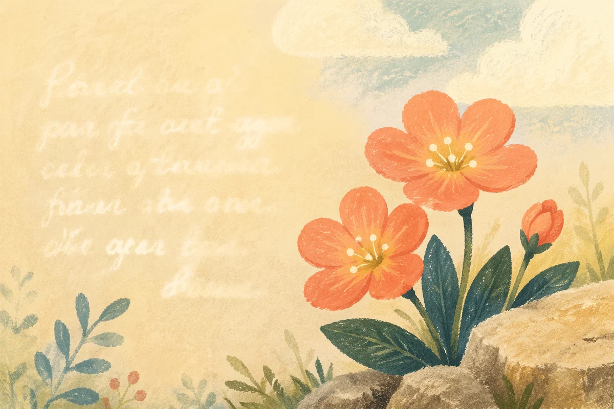 Grace and Faith Daisy Background