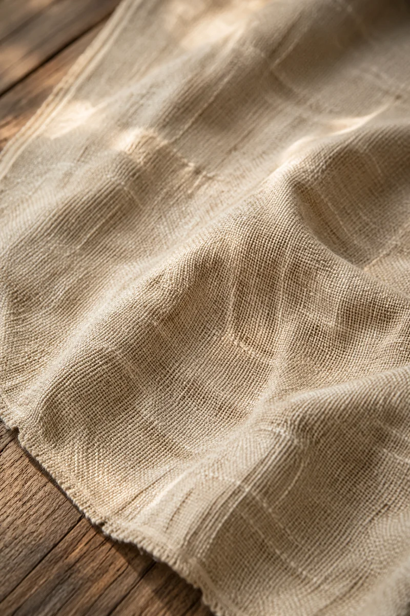 Natural Linen Weave Rustic Background Texture