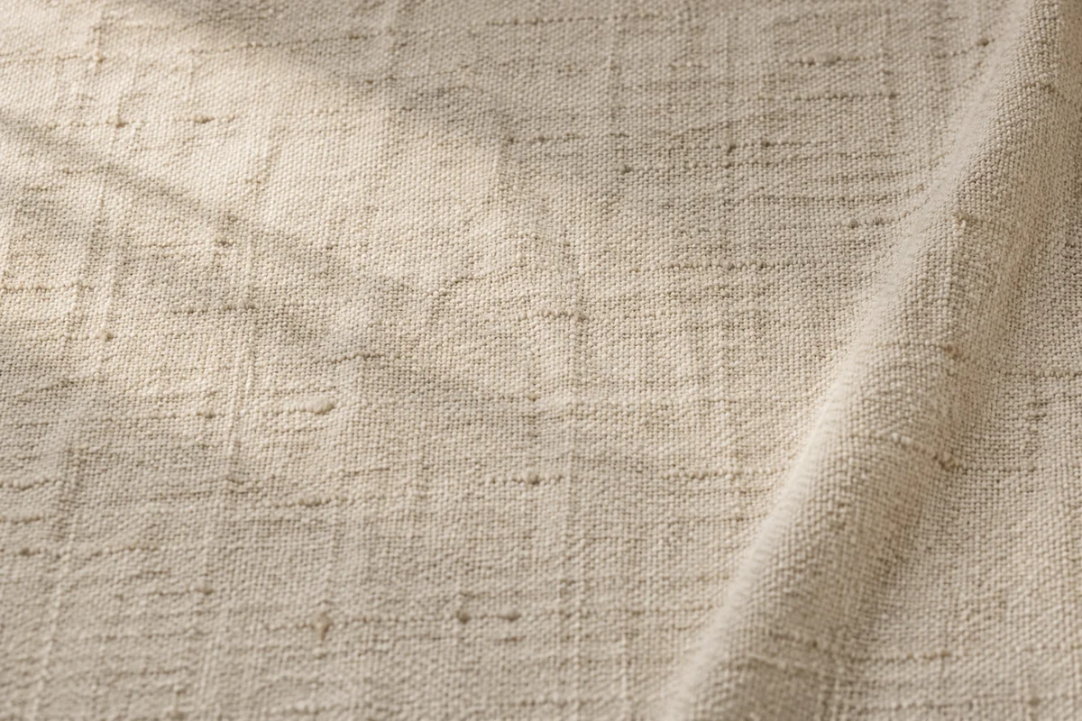 Natural Linen Woven Texture Background