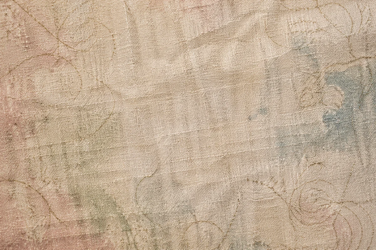 Natural Woven Linen Texture Background