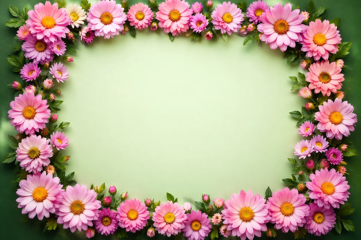 Delicate Pink Floral Bible Verse Frame