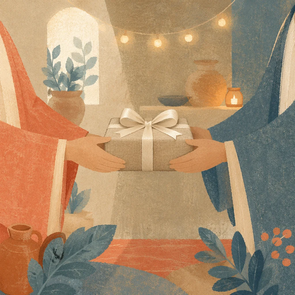 Gentle Gift Exchange for Love and Peace