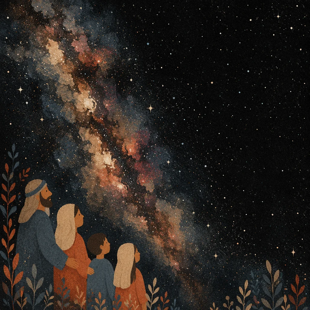 Dark Galactic Nebula Star Field Background