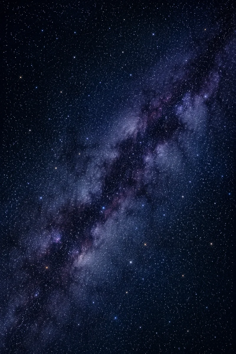 Dark Galactic Nebula Starfield Background