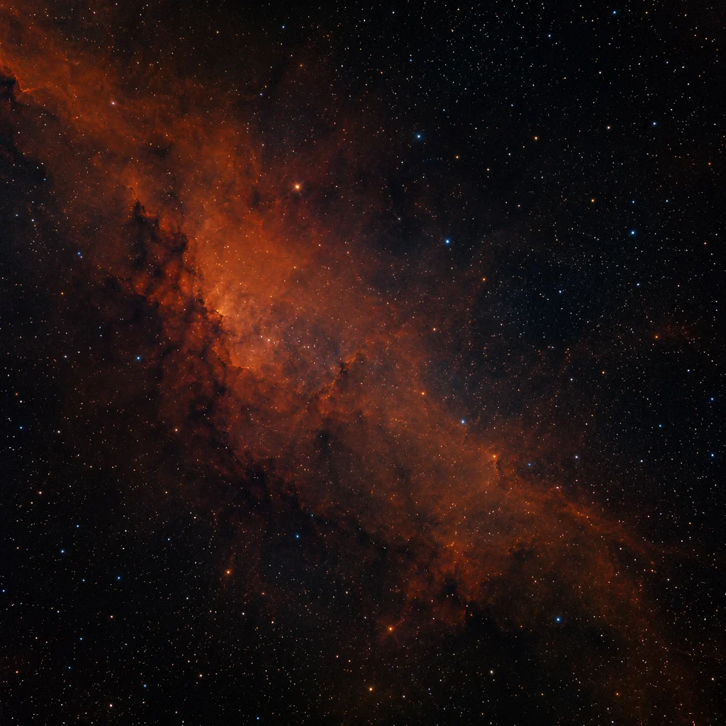 Dark Galaxy Nebula Starfield Background