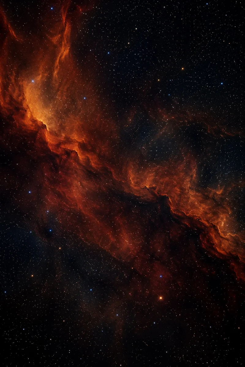 Dark Galaxy Nebula Starfield Background