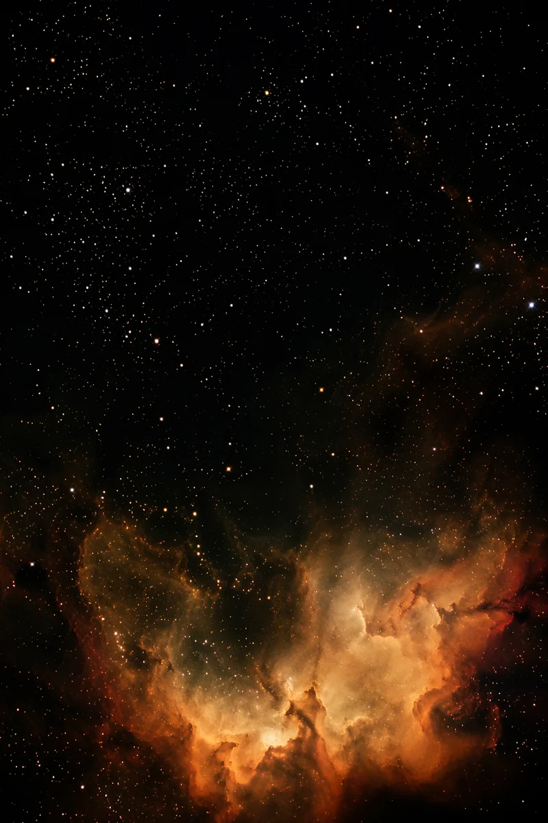 Dark Galaxy Nebula Starfield Background