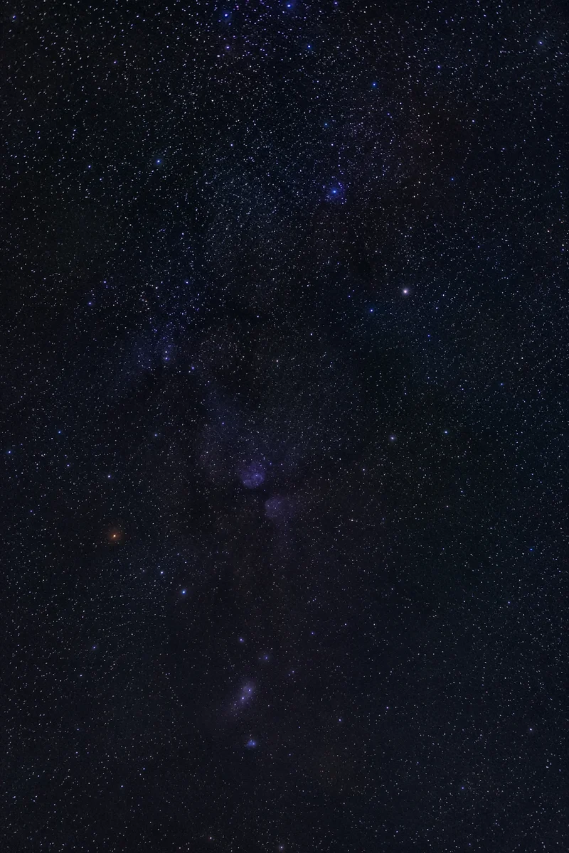 Dark Galaxy Stars and Subtle Nebula