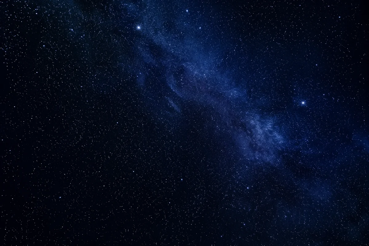 Dark Navy Galaxy Nebula Star Background