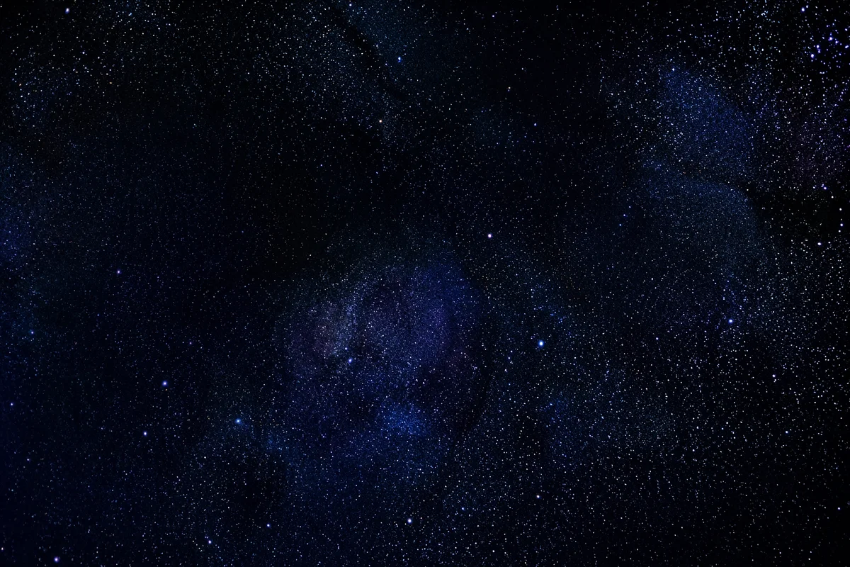 Photorealistic Dark Galaxy Nebula Background