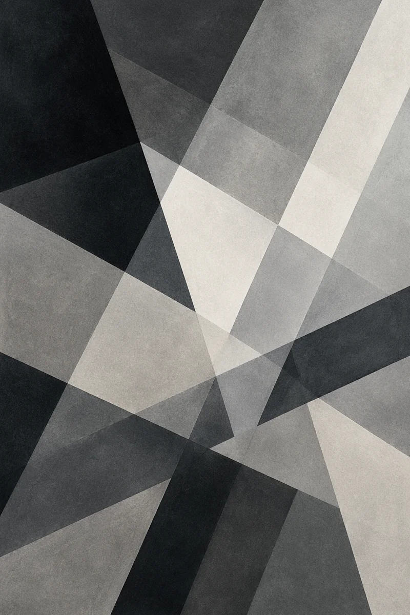 Modern Minimalist Geometric Gray Panel Background