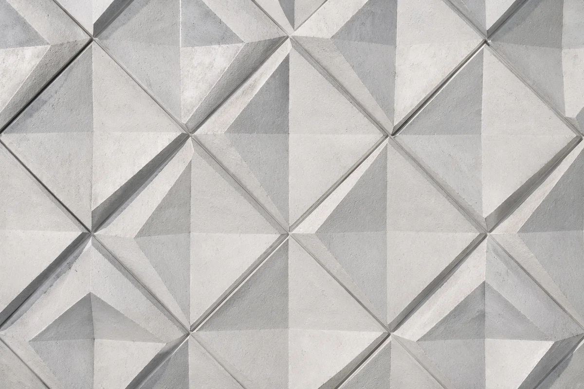 Modern Minimalist Geometric Concrete Pattern Background
