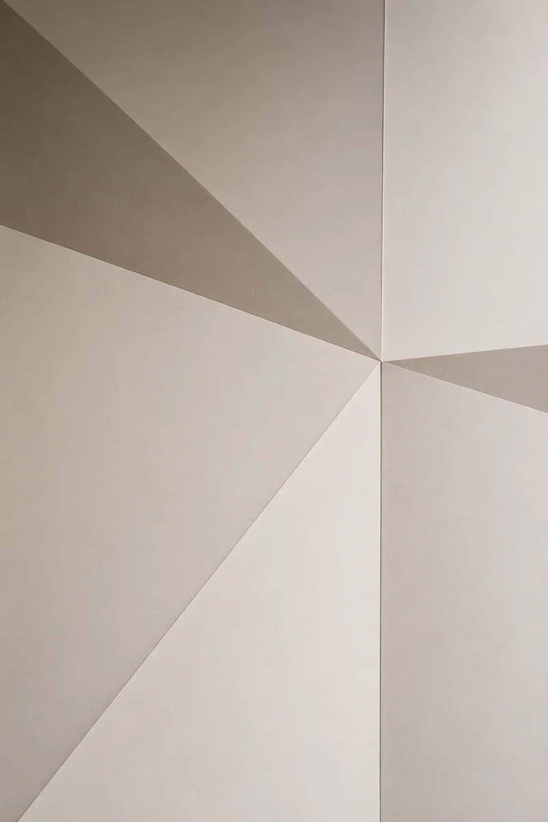 Minimalist Taupe Geometric Paper Background