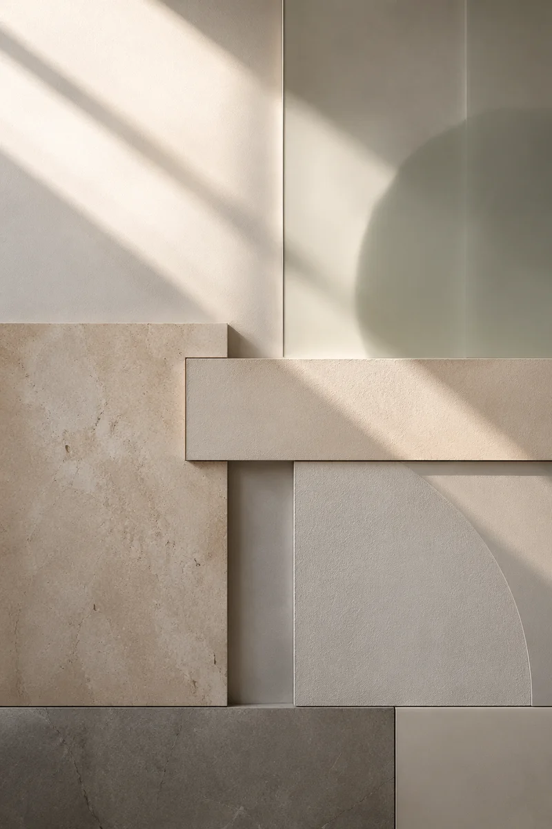 Modern Minimalist Geometric Architectural Background