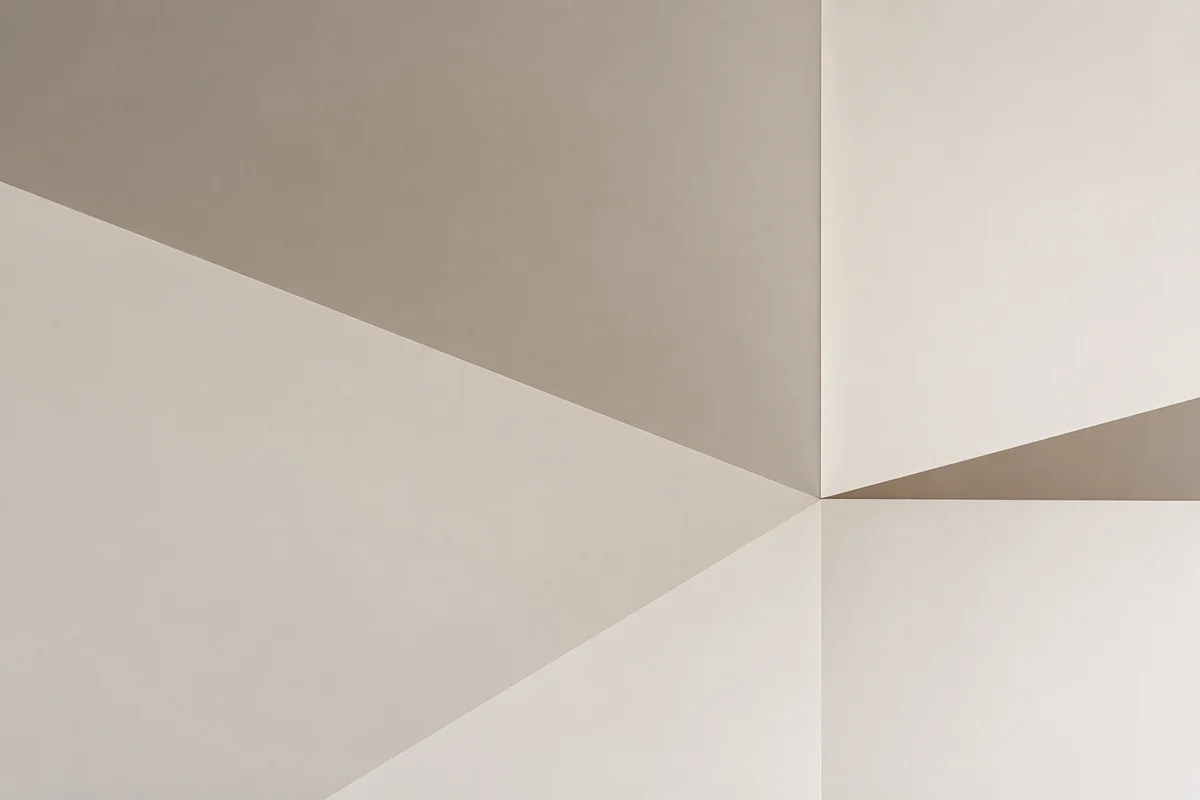 Minimalist Taupe Geometric Abstract Background