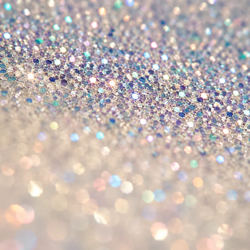 Iridescent Glitter Sparkle Festive Background