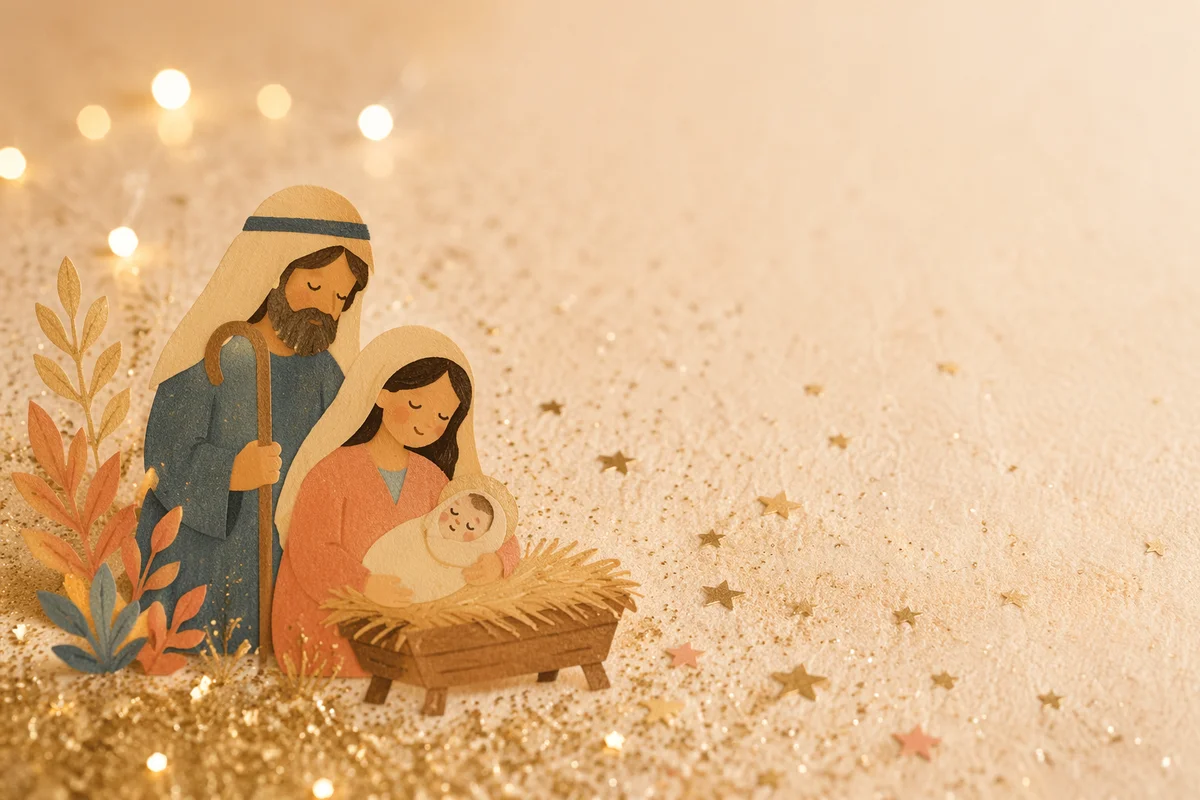 Elegant Champagne Glitter Festive Background
