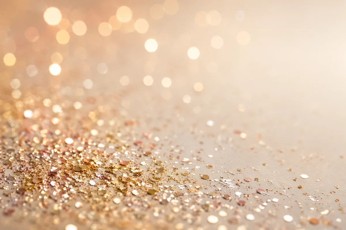 Elegant Festive Glitter Bokeh Background