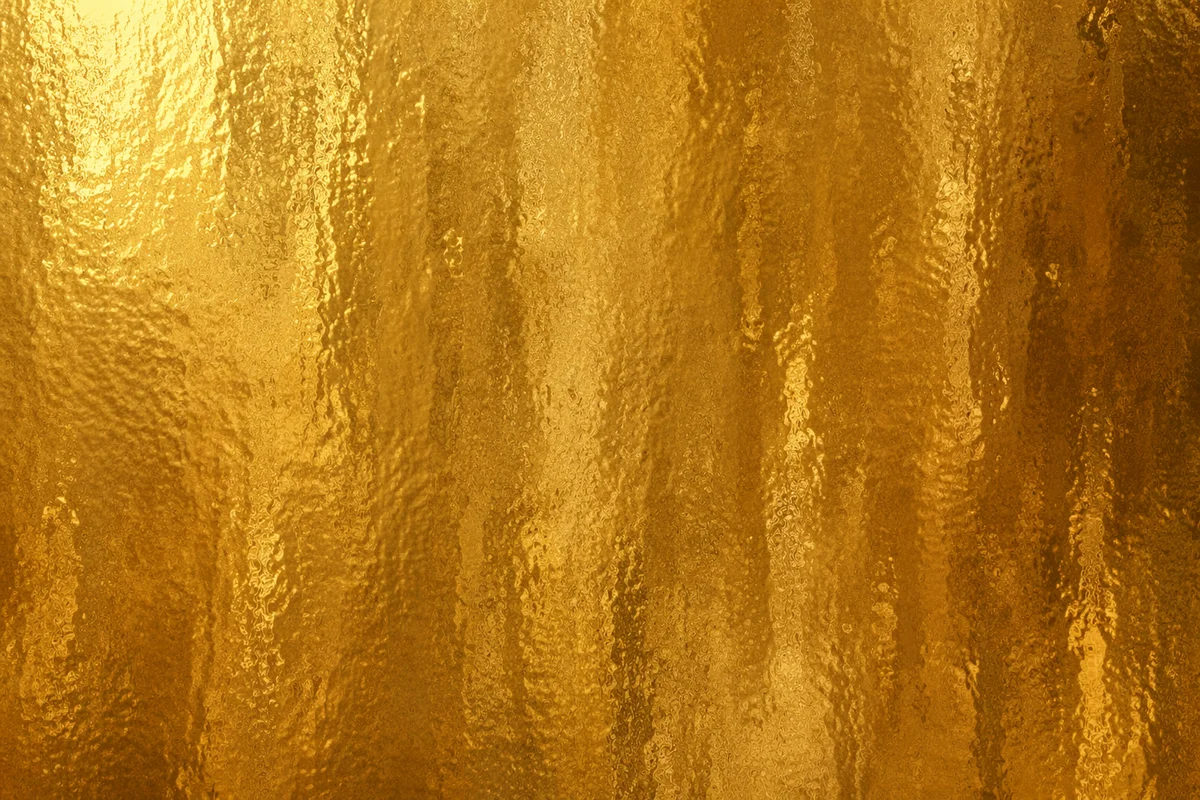 Elegant Brushed Gold Metallic Background Texture