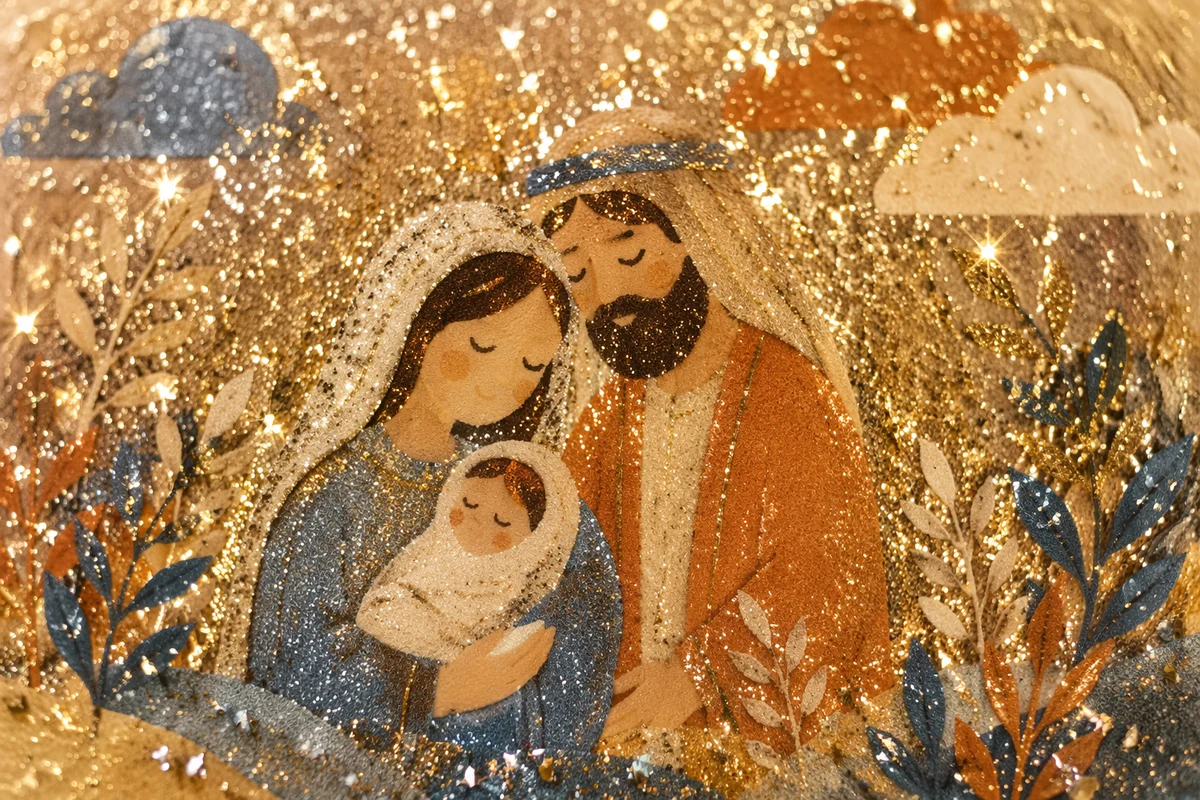 Elegant Shiny Gold Glitter Background