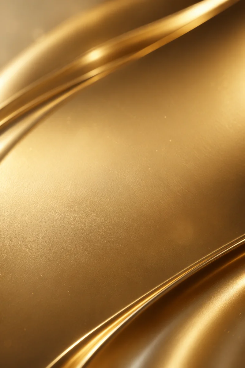 Elegant Gold Metallic Wave Background