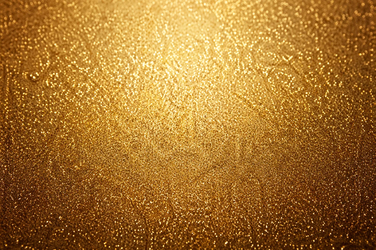 Elegant Shiny Metallic Gold Glitter Background