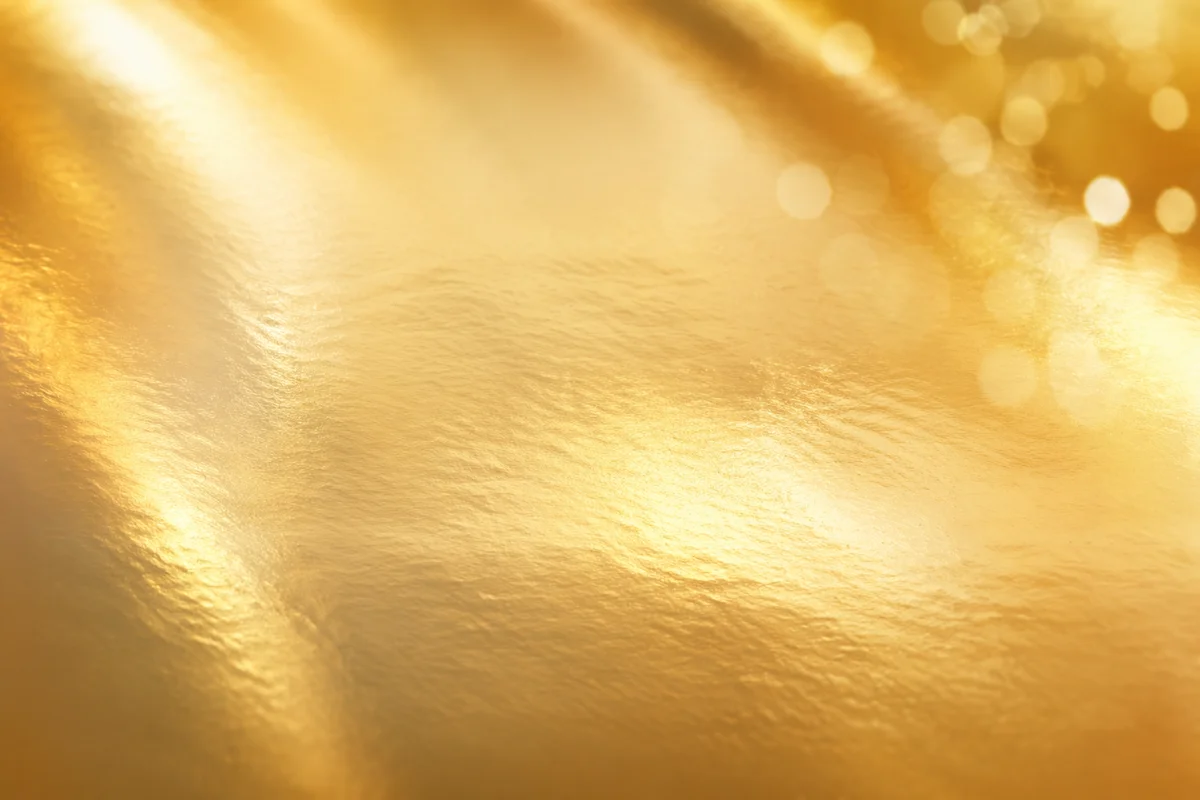 Elegant Metallic Gold Foil Background