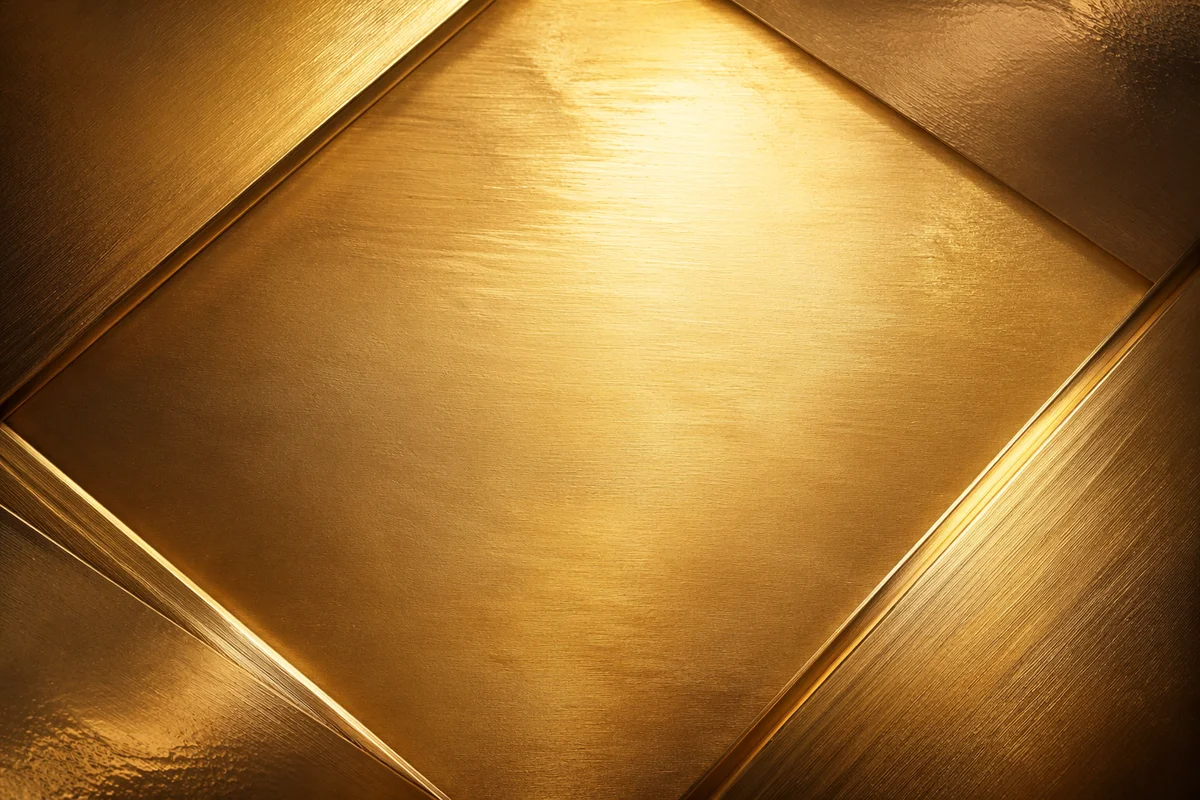 Elegant Brushed Gold Metallic Background