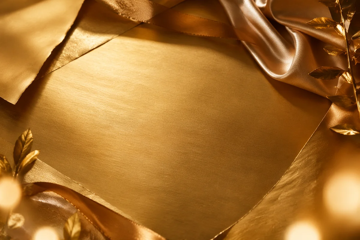 Elegant Shiny Gold Metallic Background
