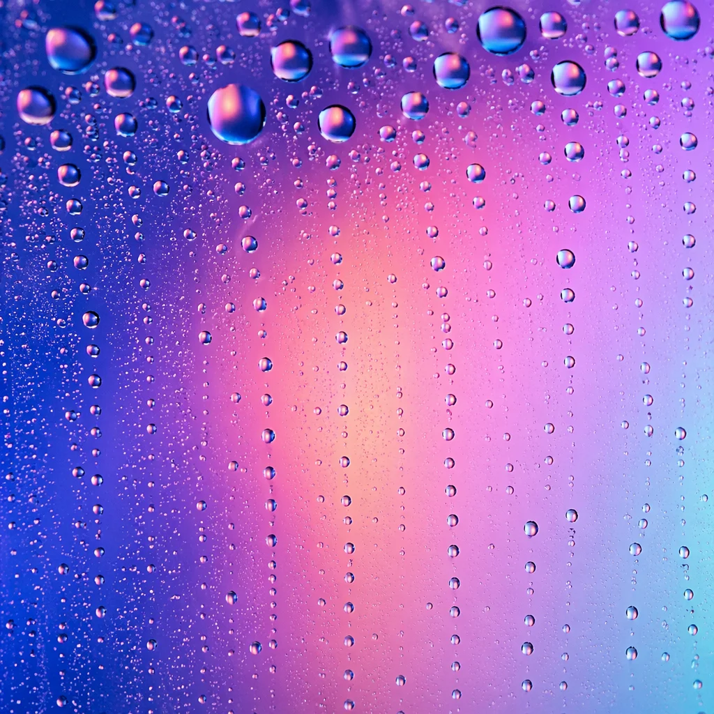 Pastel Purple Pink Droplet Gradient Background