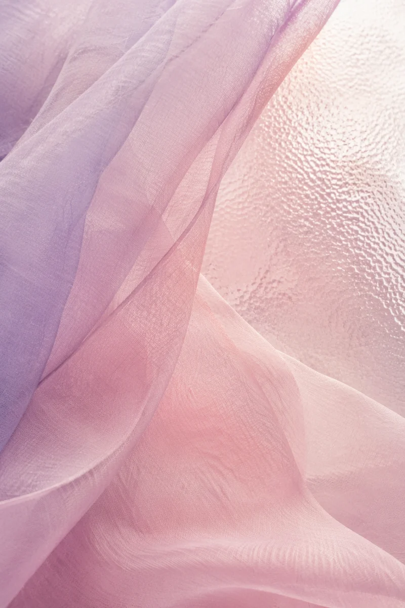 Pastel Silk and Frosted Glass Gradient