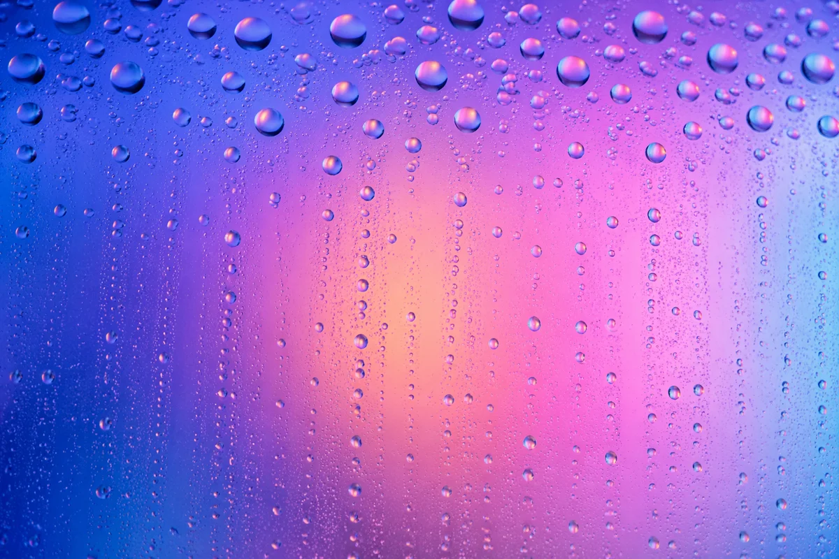 Pastel Purple Pink Droplet Gradient Background
