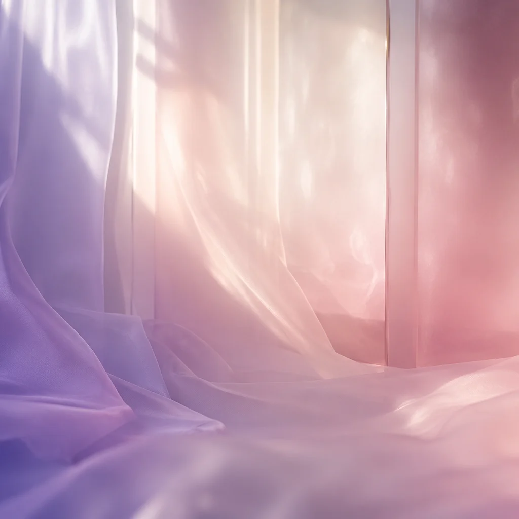 Pastel Lavender Pink Silk Gradient Background