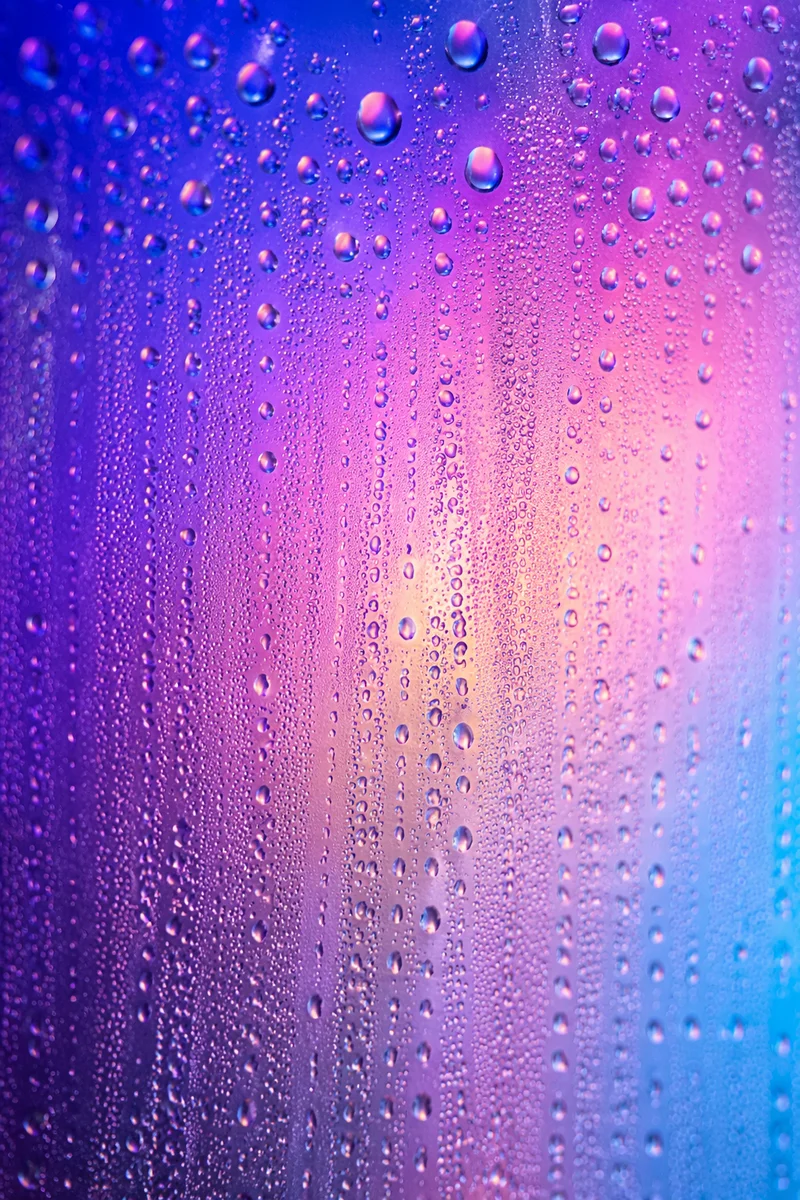 Pastel Purple Pink Water Droplet Background
