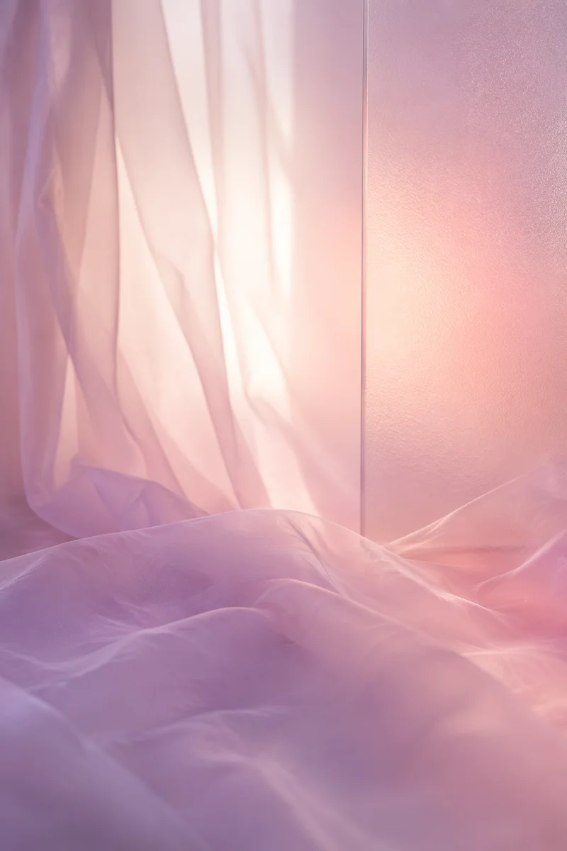Pastel Lavender Pink Silk Gradient Background
