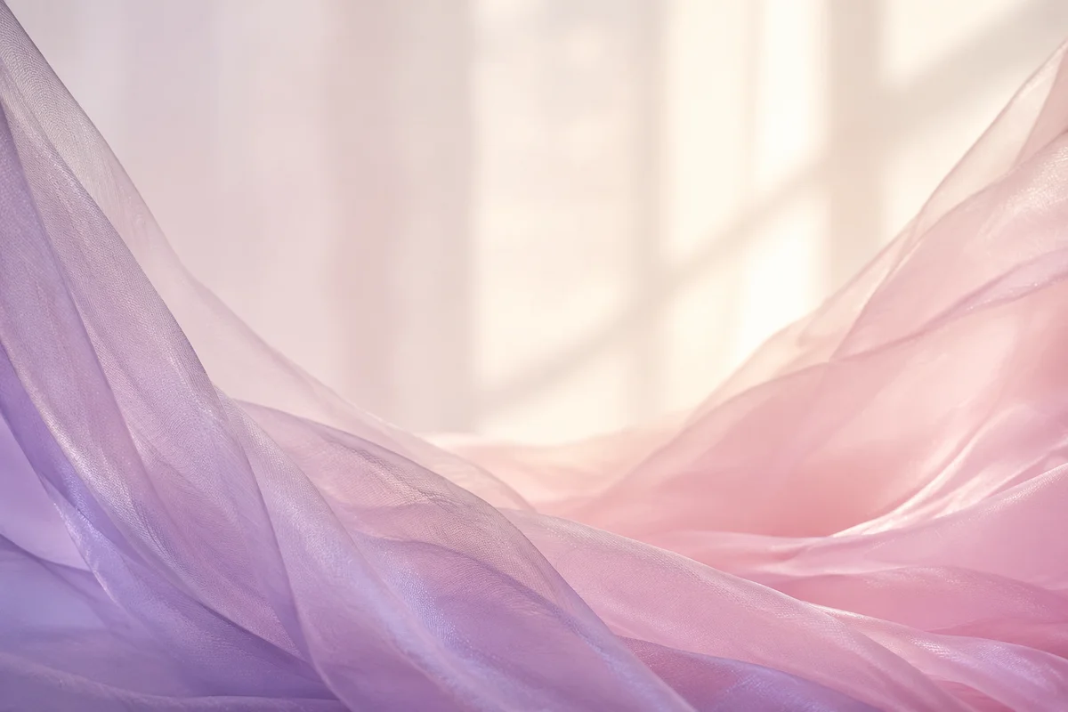 Pastel Lavender Pink Silk Gradient Background