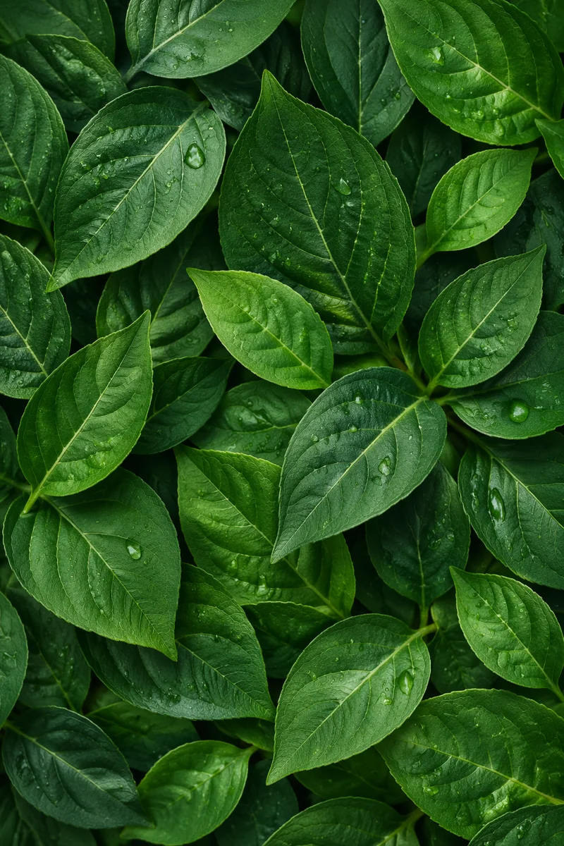 Fresh Clover Leaf Green Nature Background