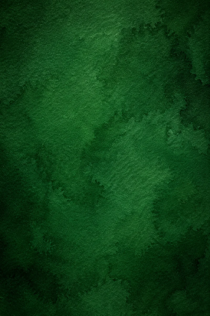 Fresh Forest Green Watercolor Paper Background