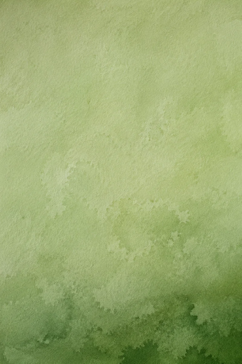 Fresh Natural Green Watercolor Background
