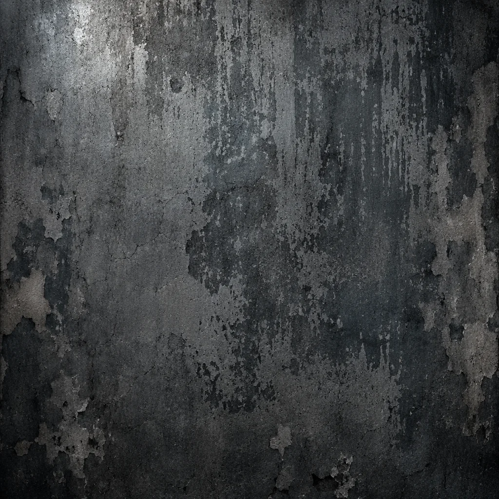 Dark Distressed Concrete Grunge Background