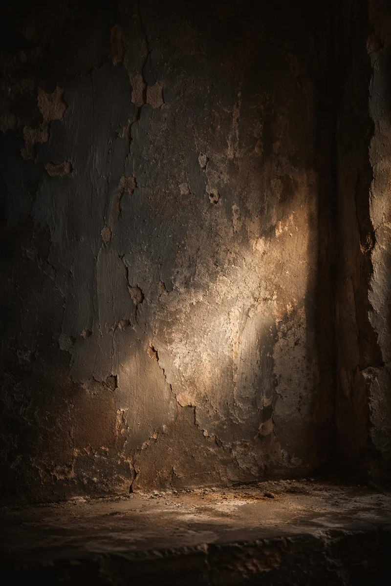 Dark Distressed Chapel Plaster Background