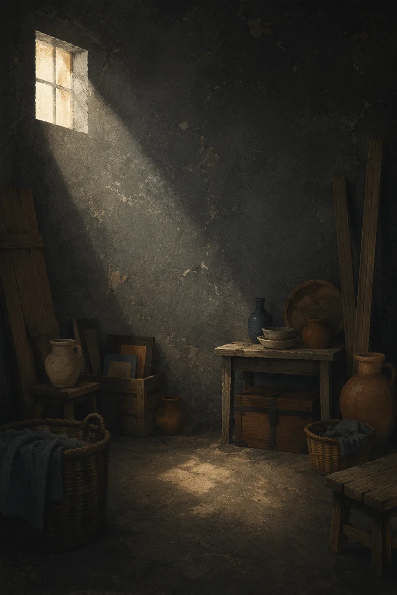 Dark Distressed Chapel Wall Background
