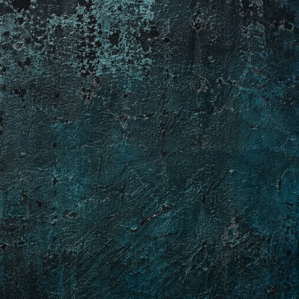 Dark Teal Distressed Grunge Texture