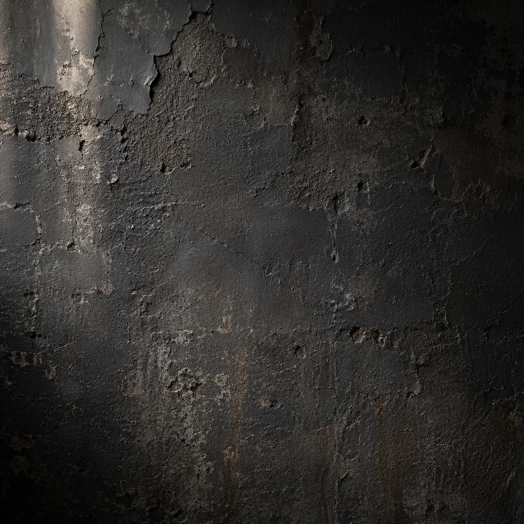 Dark Distressed Industrial Wall Texture Background