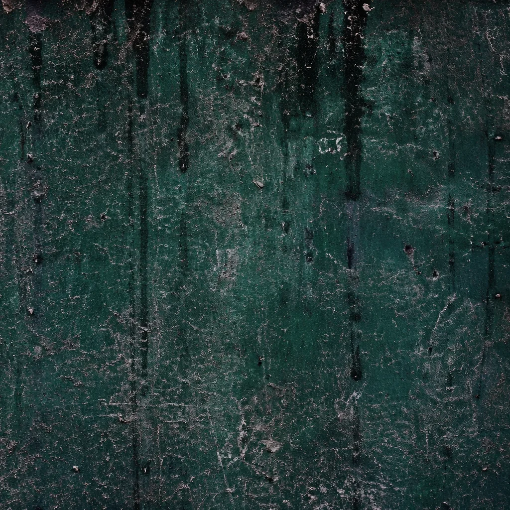 Dark Distressed Teal Grunge Texture