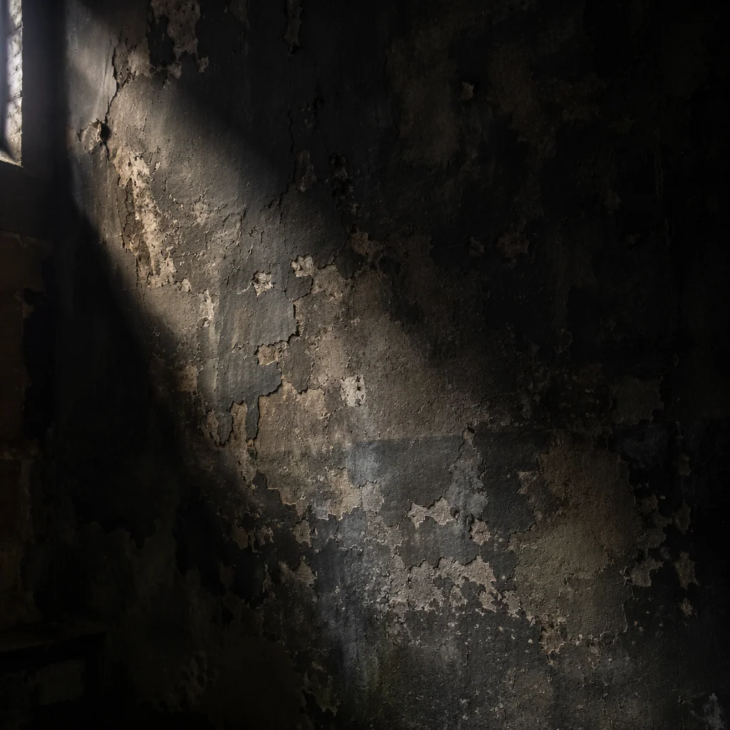 Dark Distressed Sanctuary Wall Texture