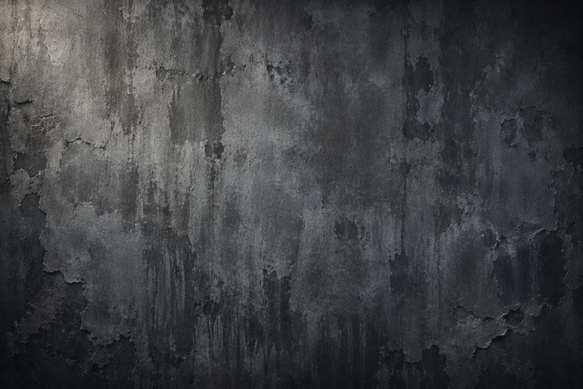 Dark Distressed Concrete Grunge Background
