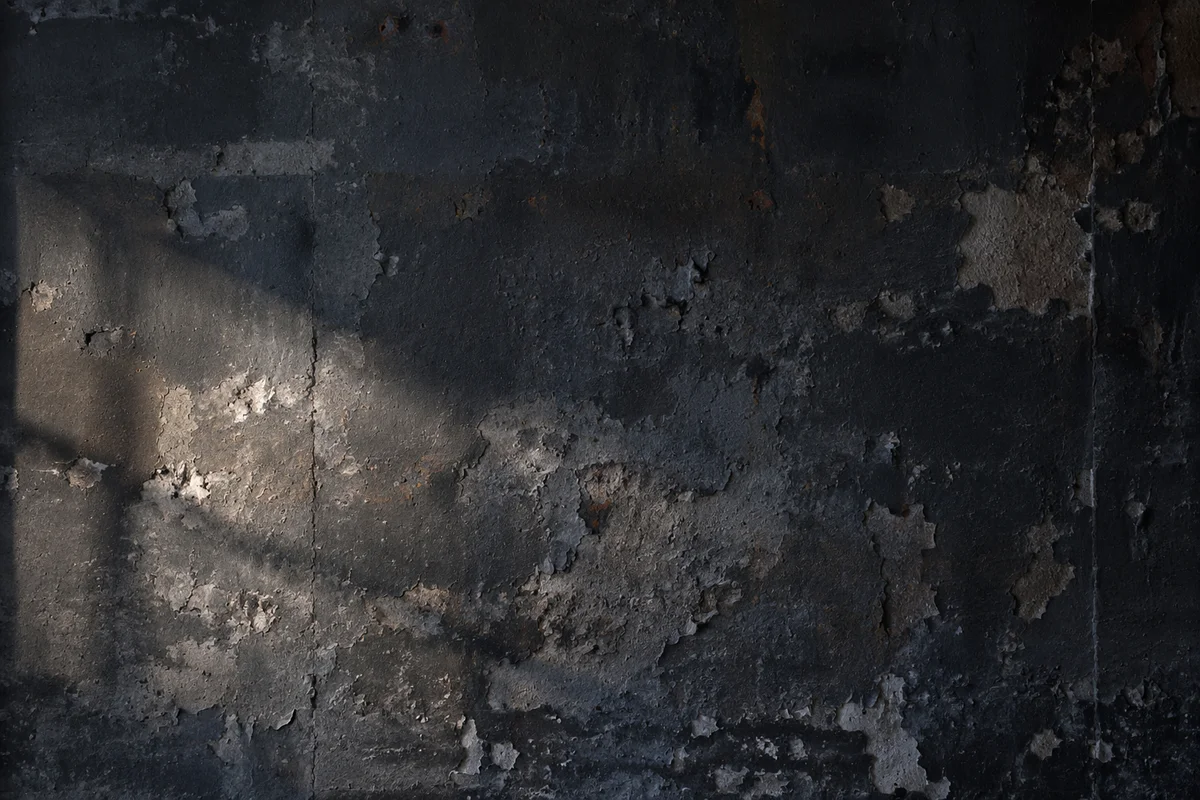 Dark Distressed Industrial Wall Texture Background