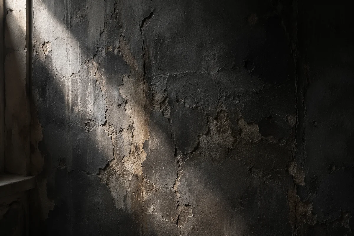 Dark Distressed Plaster Sanctuary Wall Background