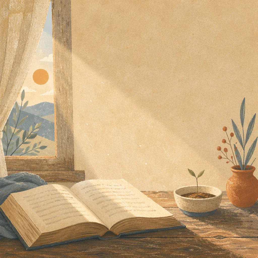 Faith and Hope Morning Light Background